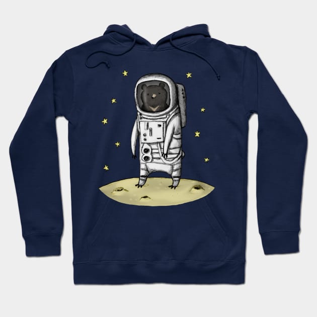 Moon Bear Hoodie by Sophie Corrigan